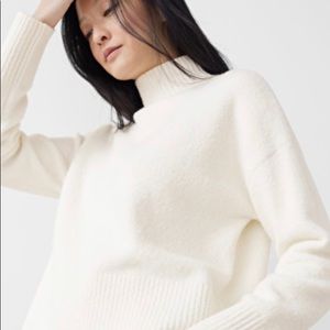 & other stories mock neck sweater